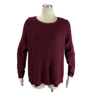 Forever 21 Large Maroon Sweater L Basic